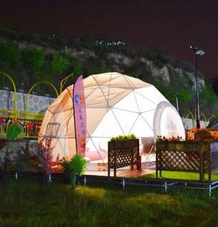 丰宁河南球形帐篷-室外浪漫乐园